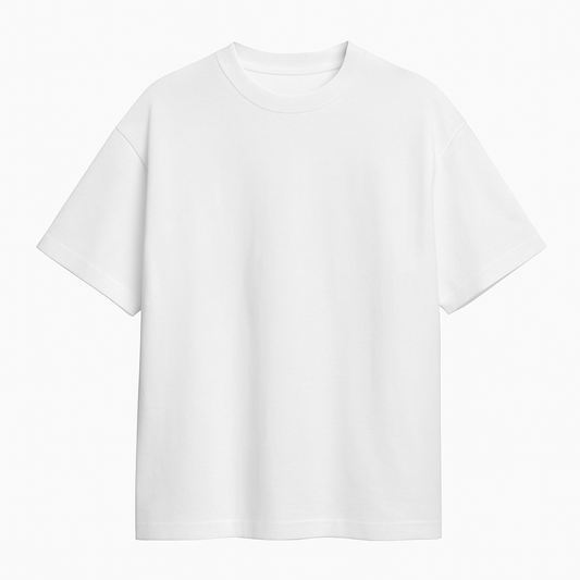 Oversized Blank Tee – Unbranded & Brand-Ready