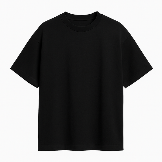 Oversized Blank Tee – Unbranded & Brand-Ready